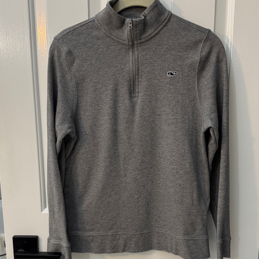 Vineyard Vines gray quarter zip
